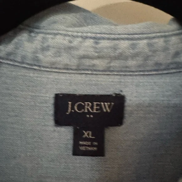 J. Crew Sky Blue Casual Shirt - Picture 2 of 2